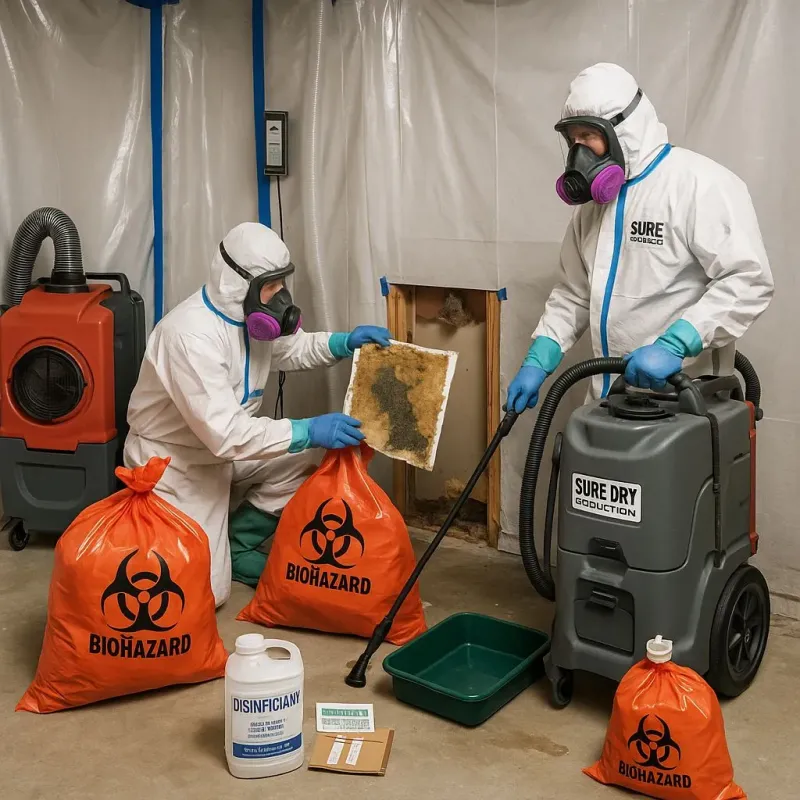 Contaminated Water Handling Protocols process in Saint Mary Parish, LA